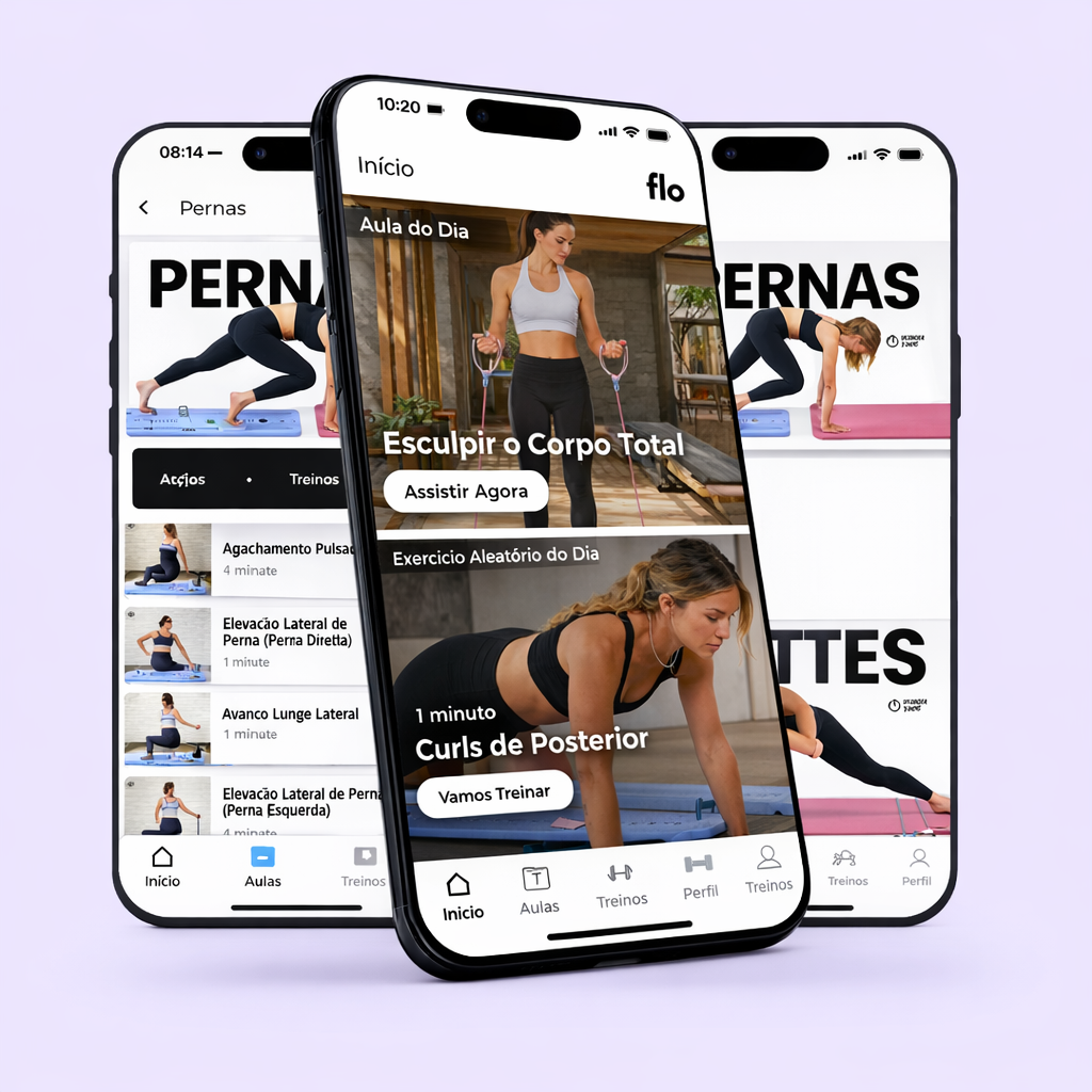 FloPower™ -  Pilates Portátil para Treinar em Casa