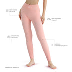 Calças Legging de Cintura Alta Flo