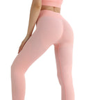 Calças Legging de Cintura Alta Flo