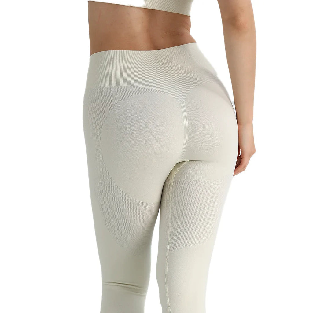 Calças Legging de Cintura Alta Flo